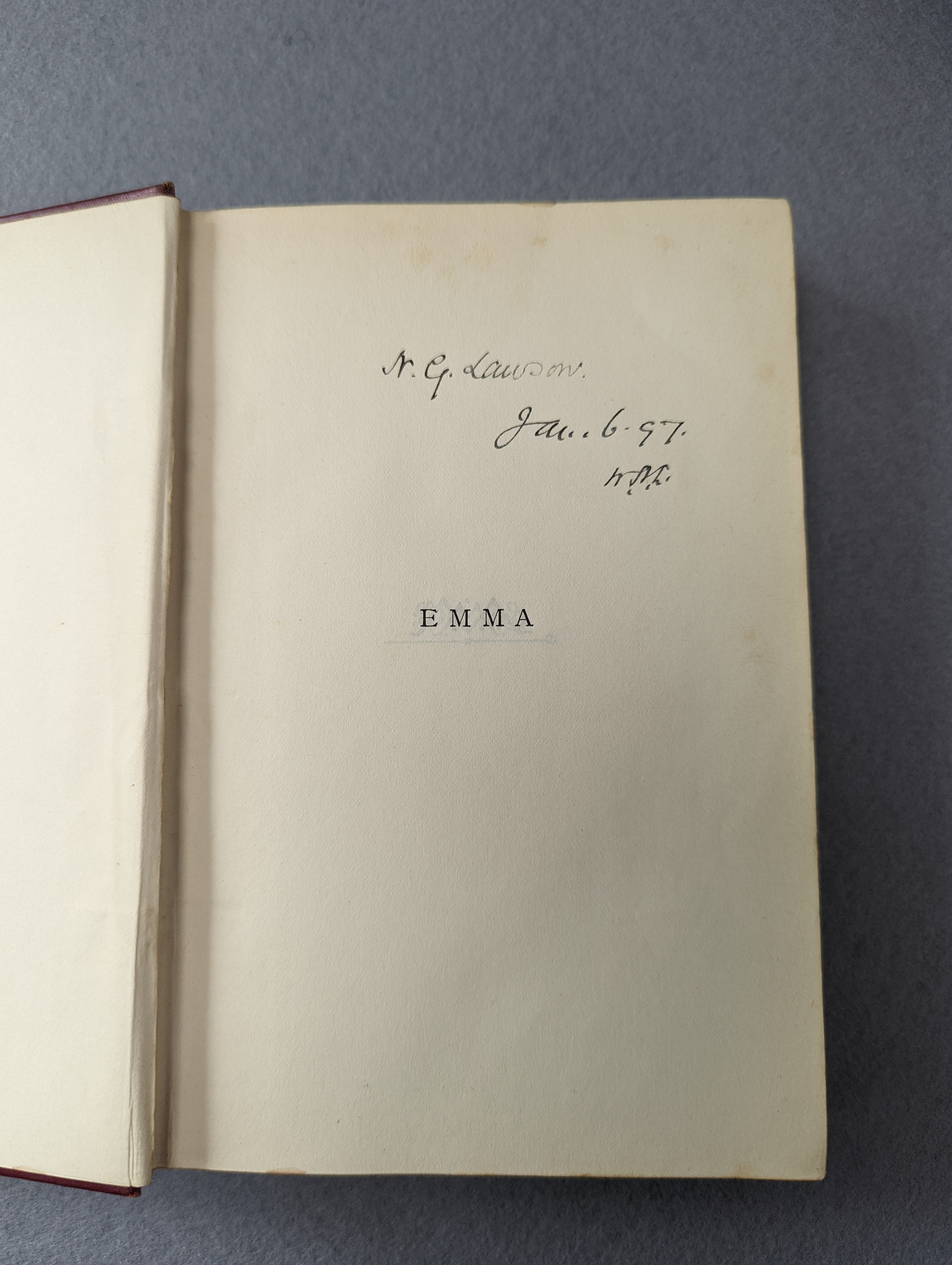 Austen, Jane - Macmillan's Illustrated Standard Novels, comprising: Sense and Sensibility; Emma; Mansfield Park; Northanger Abbey and Persuasion; i.e. 4 vols (ex 5 -without Pride and Prejudice); publisher's introductions